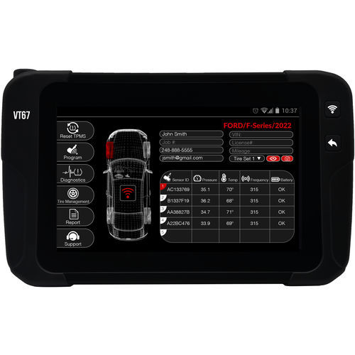 TPMS診断用スキャンツール - vt67 - ATEQ - WiFi / VINリーダー / 自動車用