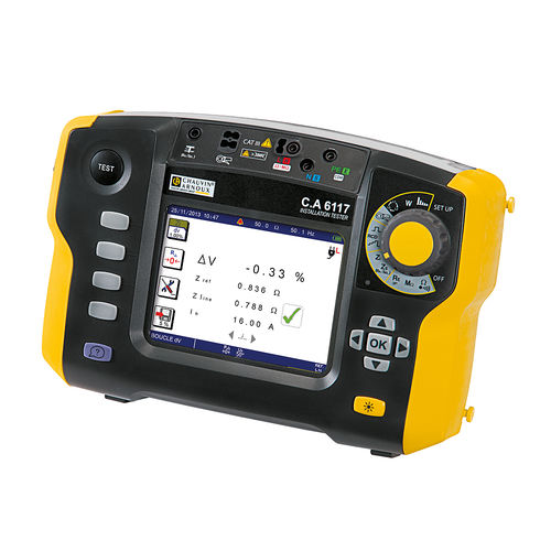 電気設備用試験機 - CA 6117 - CHAUVIN ARNOUX - 電圧 / 位相順序 / 出力