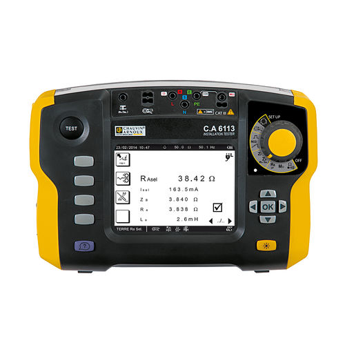 電気設備用試験機 - CA 6113 - CHAUVIN ARNOUX - 電圧 / 絶縁抵抗および絶縁連続性 / 位相順序