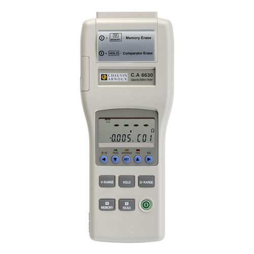 電圧試験機 - CA 6630 - CHAUVIN ARNOUX - 内部抵抗性 / バッテリー用 / 携帯型