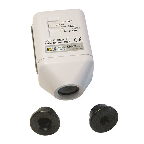 聴力計用校正器 - CA 833 - CHAUVIN ARNOUX - 手持ち型