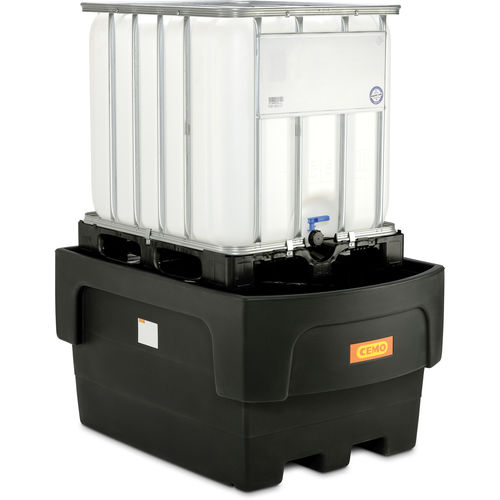 キュビテナー用液体垂れ落ち防止パレット - CUBI PE - CEMO - 多目的 / IBCコンテナ用 / ポリエチレン