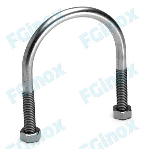 ステンレス製サドル - BETR89 - FG INOX - ねじ式 / チューブ用