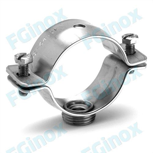 スクリューチューブ用クランプ リング - 2CAS139 - FG INOX - 金属製