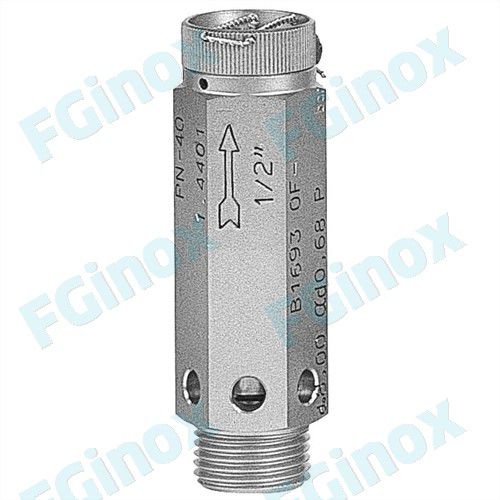 ねじ式安全弁 - 4SEL20 - FG INOX - 指向性