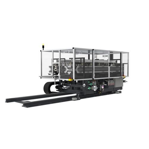 コルゲート パイプ製造用コルゲータ - UC 210 - UNICOR GmbH  - 単一壁コルゲート パイプ用 / 押出しライン用
