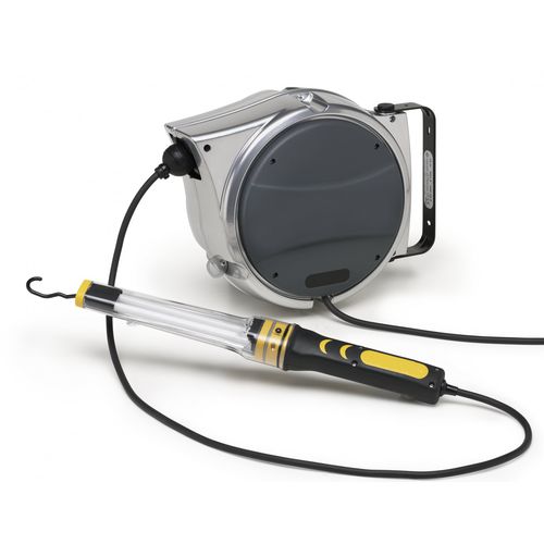 電子ケーブルリール - CABLE EQUIPEMENTS - 自動巻き取り式 / 携帯型ランプ用 / 壁掛け