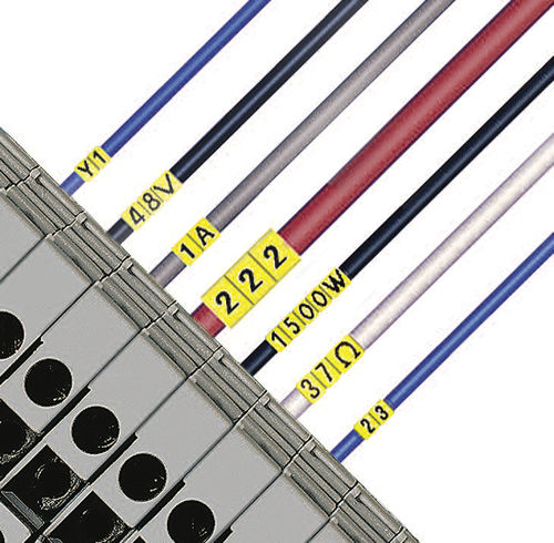 ケーブルクリップ - SILAVIA-TWIN series  - SES-STERLING - プラスチック製 / マーキング用