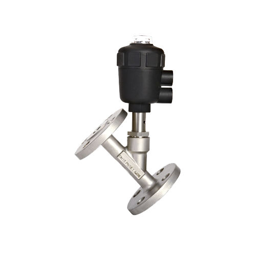 ピストン式バルブ - J614F-16P/R, DNV, CE - Zhejiang Kangsaite Valve Co., Ltd. - 空気操作 / 液状食品・飲料用 / アングル シート