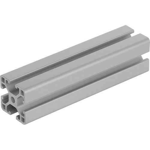 アルミニウムプロファイル - 10025 - norelem - Éléments standard mécaniques - 溝付 / 長方形 / 建築用