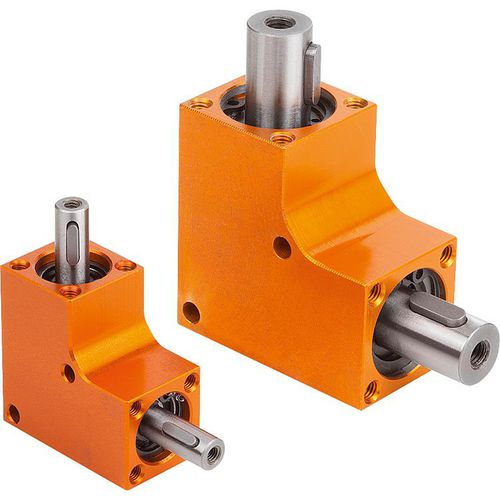 傘歯車減速機 - 22712 - norelem - Éléments standard mécaniques - 直交軸 / 1 - 5 Nm / 5 - 10 Nm