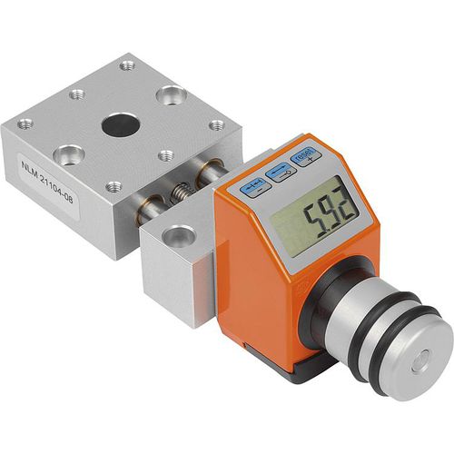 リニア位置決めテーブル - 21104 - norelem - Éléments standard mécaniques - 電動 / 精密 / 位置表示器付き