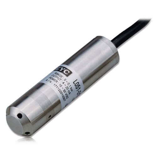 ピエゾ抵抗型レベルトランスミッタ - L051 - eyc-tech - 液体用 / 4-20 mA / 2線式