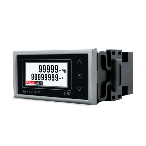 流量指示計トータライザー - DPM04-5D01 - eyc-tech - LCD / 5桁 / パネル取り付け