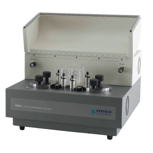 酸素分析器 - 8001 - Systech Illinois - プラスチック製フィルム用 / 実験用 / 浸透性