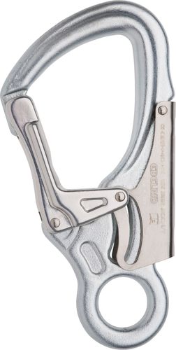 ロック式カラビナ - 8 - 40 kN | DSG series - Edelrid - 二重セキュリティ－ / スチール / 非対称