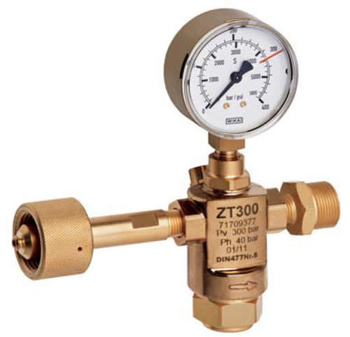 ガス用圧力調整器 - ZT300 - Spectron Gas Control Systems GmbH - ピストン式 / 一段 / 真ちゅう製