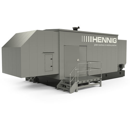 発電設備エンクロージャ - HENNIG FRANCE - 床置き / モジュール式 / アルミニウム