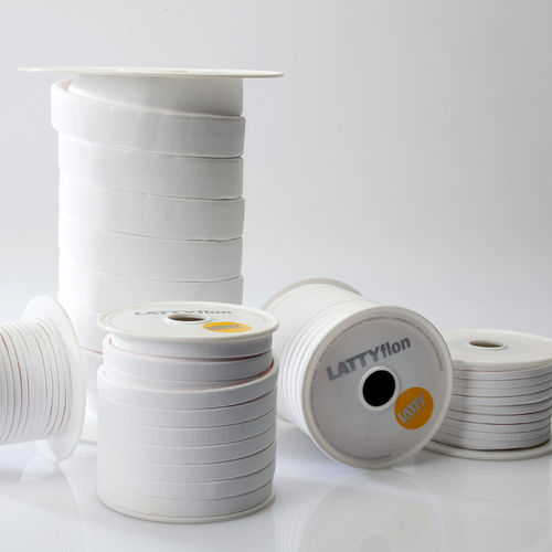 フラットシール材 - LATTYflon Uniseal - LATTY INTERNATIONAL - PTFE / 円形 / ポンプ用