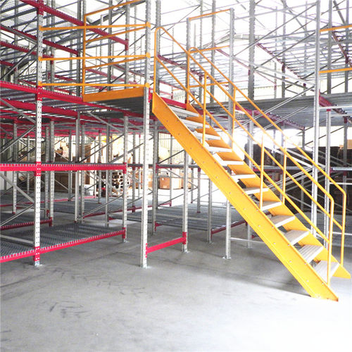 パレット式陳列棚メザニンラック - ISO9001,ISO14001 - Nanjing fuyuan technology co.,ltd - パレット用 / 工業用床材用 / 梁用