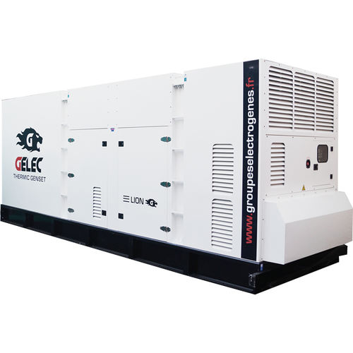 ディーゼル発電設備 - LION-900YCE3  - GELEC ENERGY - 三相 / 固定式 / 50 Hz