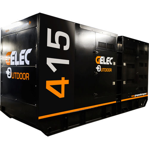 屋外用発電設備 - 415YC - TRI-EURO 3  - GELEC ENERGY - ディーゼル / 三相 / 固定式