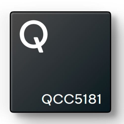 4コアマイクロプロセッサー - QCC5181 - QUALCOMM - 2コア / オーディオ