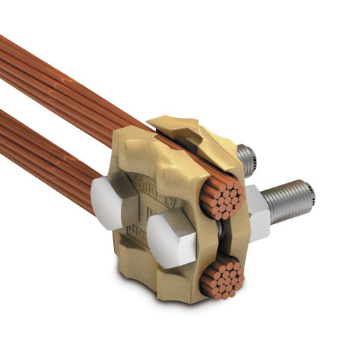 ステンレススチール製ケーブルクランプ - AT-026F - Aplicaciones Tecnológicas, S.A. - 溶融亜鉛メッキ鋼製 / アルミニウム製 / 銅製