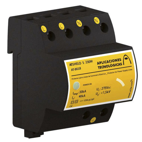 タイプ2避雷器 - ATSHIELD S 230M - Aplicaciones Tecnológicas, S.A. - タイプ1 / 電源用 / トランジェント防止