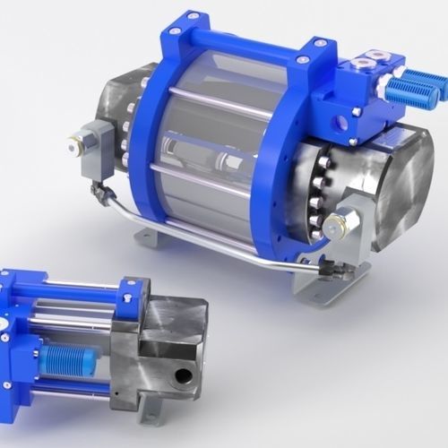 ピストン式油圧ポンプ - HP - Tecnofluid Engineering SrL - 空圧 / アルミニウム / スチール製