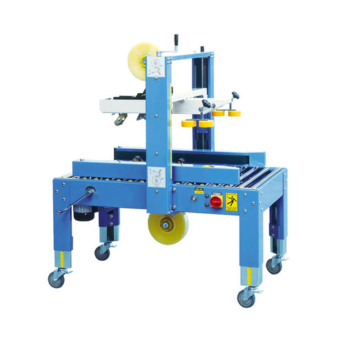 ダブルフラップ箱とじ機 - JP-501 - Jia-In Industry - 接着テープ / 半自動