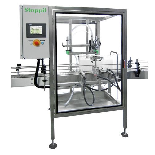 自動充填機 - STOPPIL - ボトル用 / マルチ容器 / 厚物用
