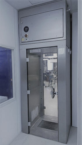 床置き安全シャワー - Z-250-2020  - Jeti GMBH - 除染 / クリーンルーム用 / 空気式
