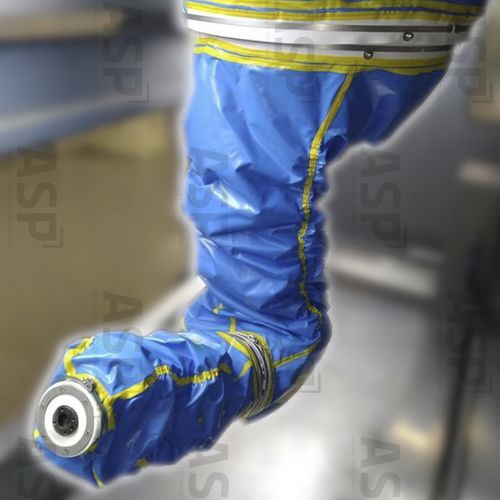 表面処理ロボット用安全カバー - TELUPRO 22  - ASP - 防水 / 窓カバー / 金属加工用