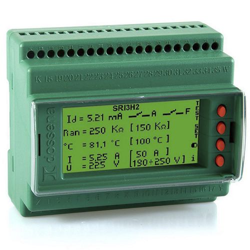 医療用途絶縁監視装置 - SRI3/H2  - DOSSENA - AC ネットワーク用 / 三相システム用 / 単相電気回路用