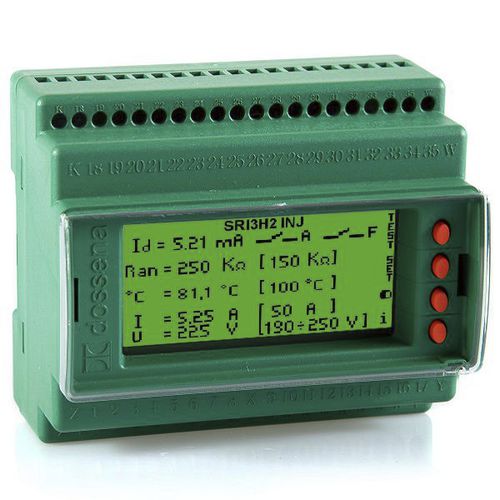 医療用途絶縁監視装置 - SRI3/H2 INJ  - DOSSENA - AC ネットワーク用 / 三相システム用 / 低電圧ネットワーク用