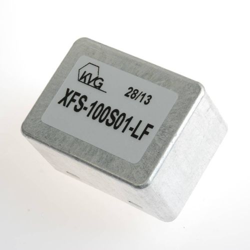 パッシブフィルタ回路 - XFS series  - KVG Quartz Crystal Technology GmbH - 帯域通過