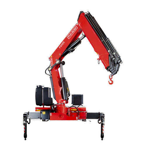 トラックへの取り付け可能クレーン - F295A e-dynamic - Fassi gru S.p.A - 自由自在に曲がる / 工事現場用 / 持ち上げ用