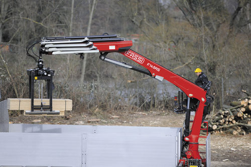 トラックへの取り付け可能クレーン - F160ASXP series - Fassi gru S.p.A - ブーム / 林業用 / 建物