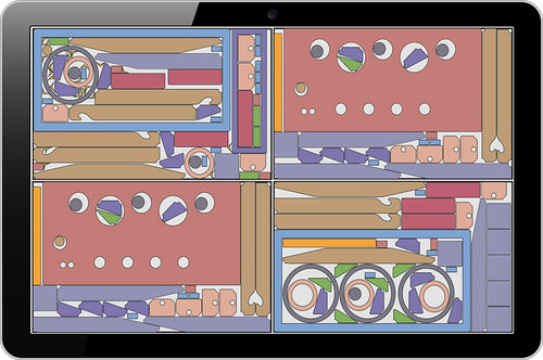 CAD/CAMソフトウェア - Powernest - ALMA - 最適化 / 2D ネスティング / 切断