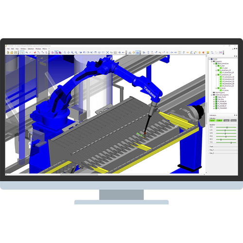 オフライン プログラミングソフトウェア - Almacam Weld - ALMA - シミュレーション用 / CAD/CAM / 溶接用ロボット用
