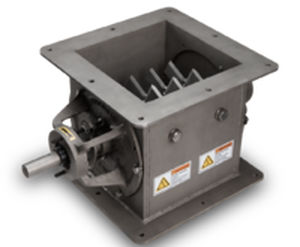 プラスチック用ロータリーバルブ - ACS Valves - 高負荷応用用 / 食品用 / 丸型フランジ