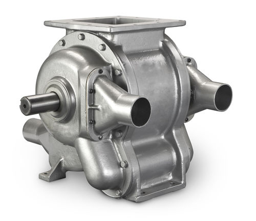 空気輸送用ロータリーバルブ - Aero-Flow™ series - ACS Valves - バルク素材用 / 四角フランジ