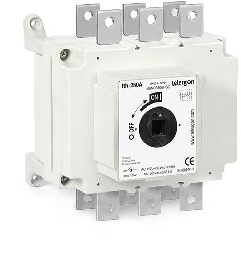 多極断路器 - S6N0125PS0 - Telergon - バス バー上設置 / 産業用