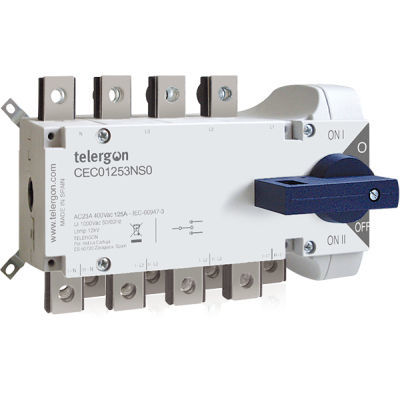 手動転換器 - CEC00633PS0 series - Telergon - 密閉型 / バス バー用 / 4極