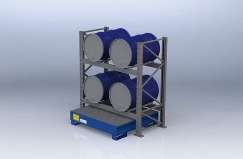 貯蔵用倉庫ラック - 200 l | SCxxFZ00 series - Morandin Contenitori Industriali - モジュール式 / 調整可能 / 中程度の荷重用