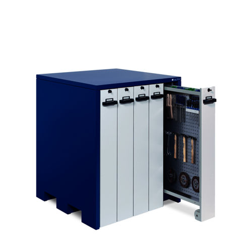 工場用キャビネット - WKS Set K series - Apfel Metallverarbeitung GmbH - 床置き / 引き出しタイプ