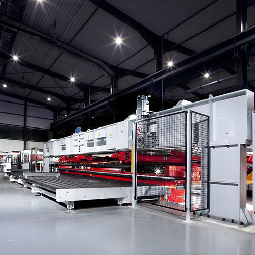 金属用水平切断ライン - HEINRICH GEORG GmbH - 板金用 / CNC