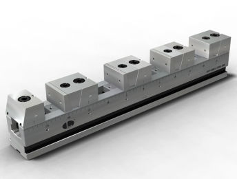 工作機械用バイス - SVF-A series - Leave Industrial - スチール製 / 多重締め付け