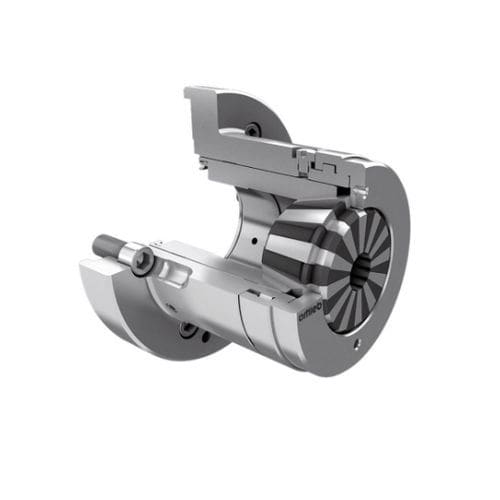 6爪回転チャック - QUADRO® - Ortlieb Präzisions- - 固定位置式ピンチ / スチール製 / 油圧式